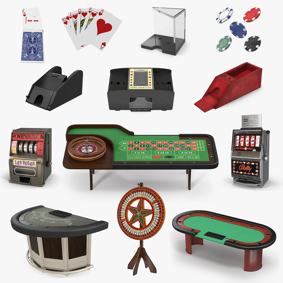 Casino equipment 2 3D TurboSquid 1512737