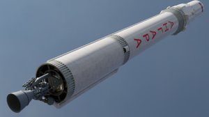 angara rocket 3D