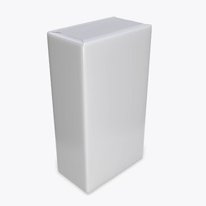 pack package box 3D model