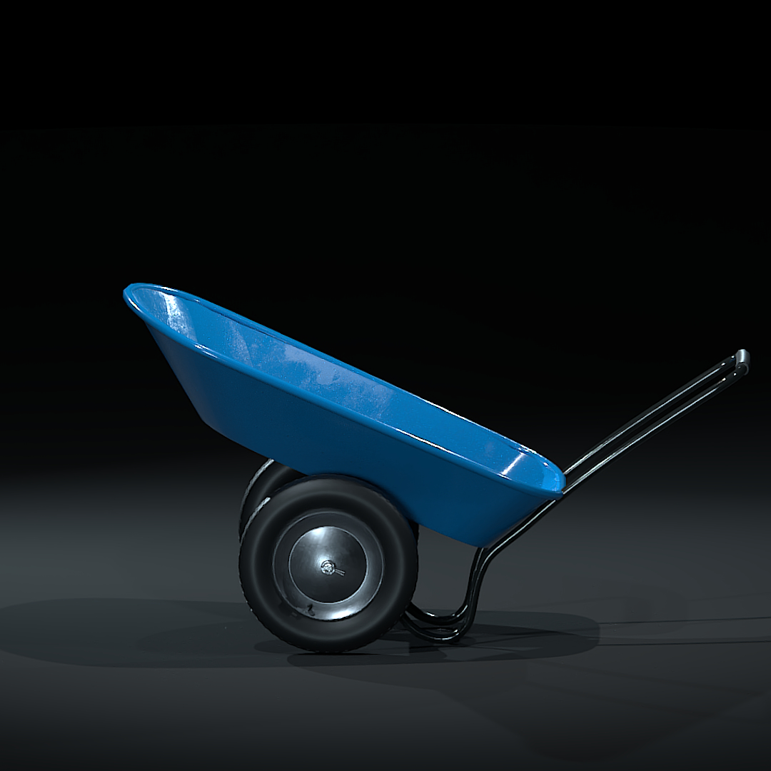 Garden Cart 3d Modell Turbosquid 1513024