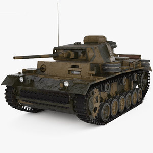 3D panzer iii ii