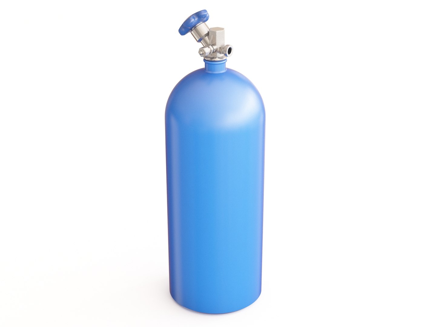 Bottle nitrous oxide 3D model TurboSquid 1513204