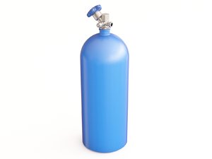 bottle nitrous oxide 3D model