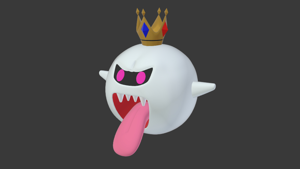 3D king boo TurboSquid 1513238