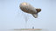ww2 barrage balloon 01 3D model