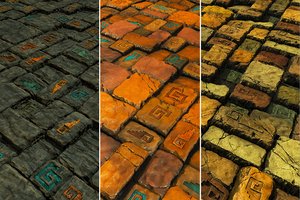 Aztec Stone Tiles