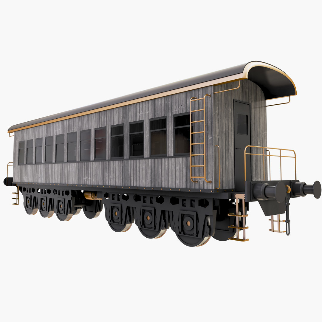 3D passenger car model TurboSquid 1513283