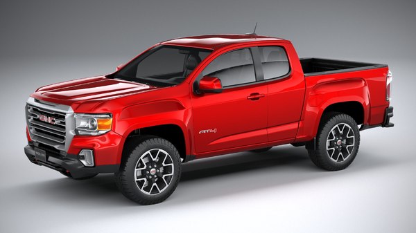 Gmc Canyon 2021 Short 3d Modell Turbosquid 1513561