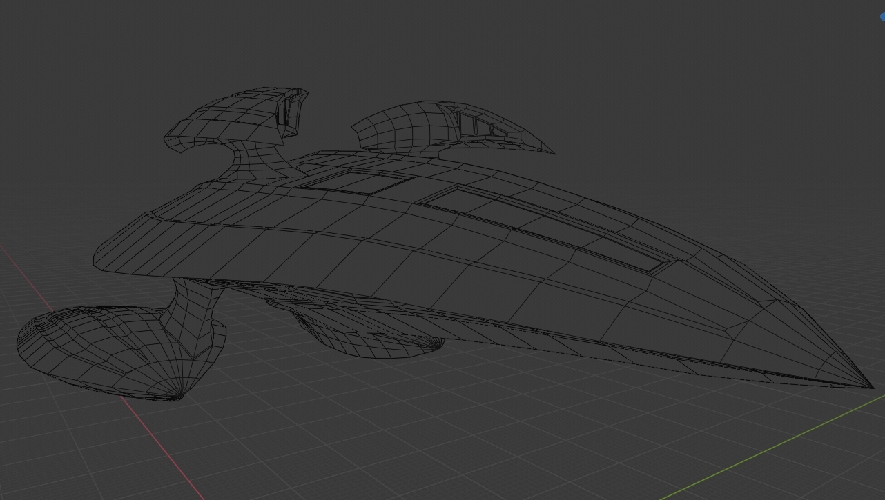 Alien spaceship 3D model TurboSquid 1513745