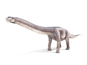 3D argentinosaurus blender v-multi model