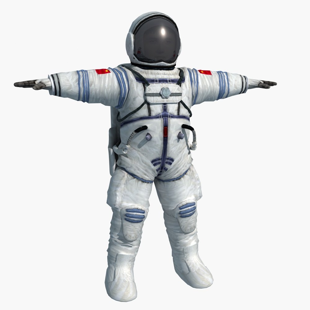 3D model astronaut chinese TurboSquid 1513933