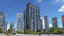 skyscrapers apartments condominium 3D model