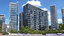 skyscrapers apartments condominium 3D model