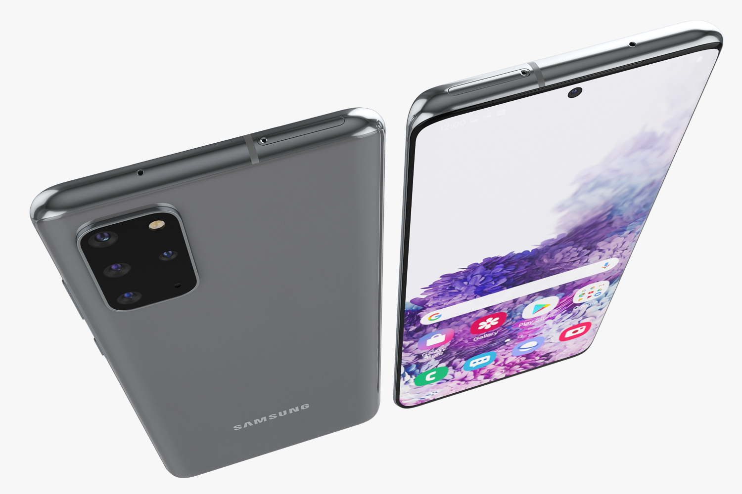 三星galaxys20plus5g所有颜色3d模型