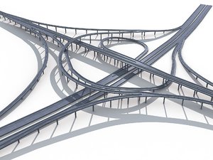 highway viaduct model