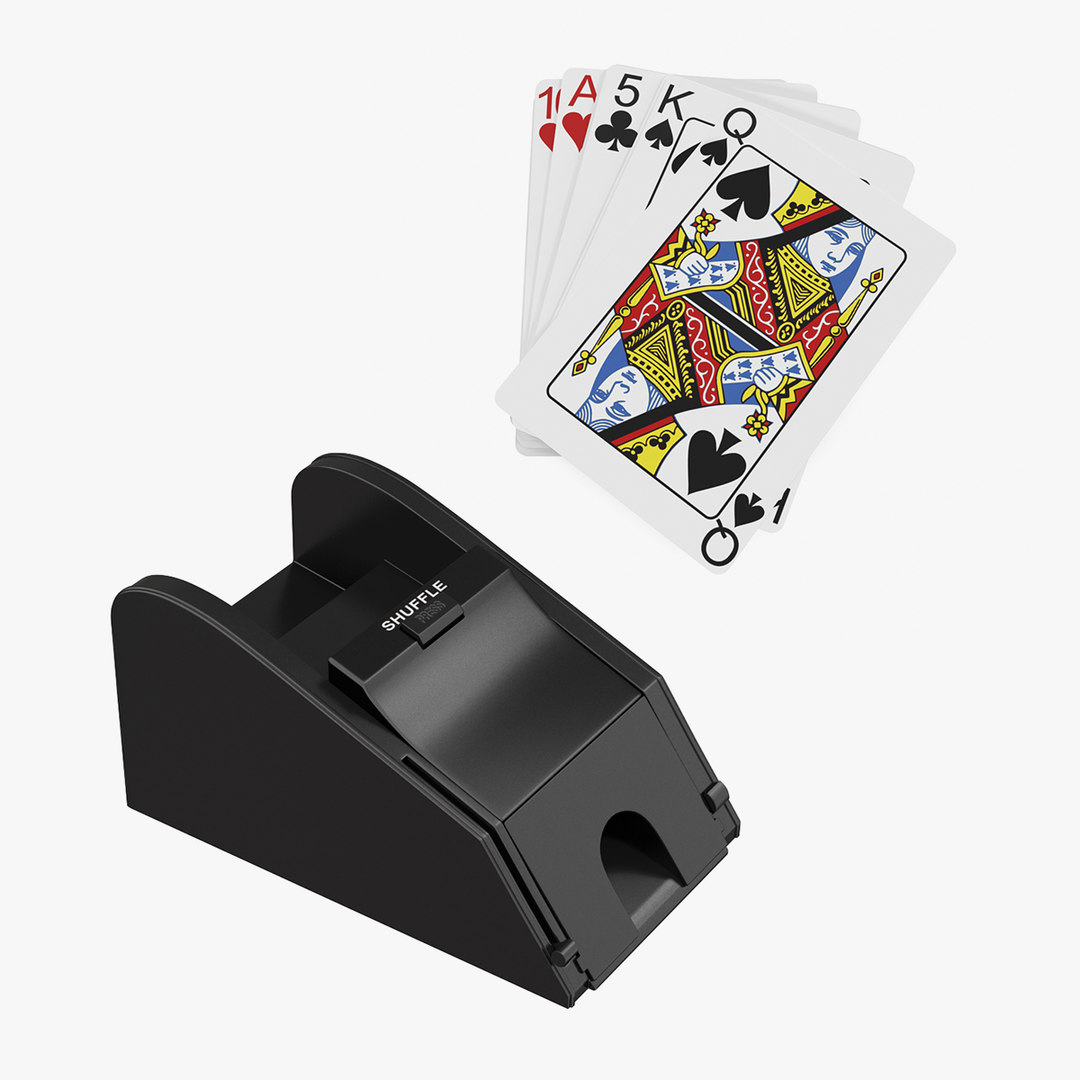 3D card shuffler playing model - TurboSquid 1514458