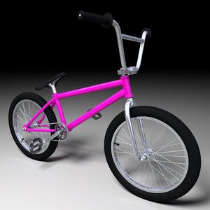 3D bmx bike model