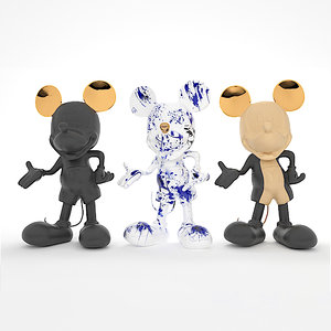 3D mickey mouse
