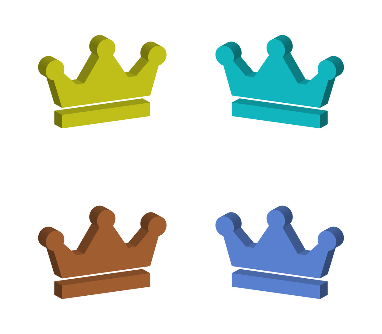 Download Shapes Other 3d crown vector