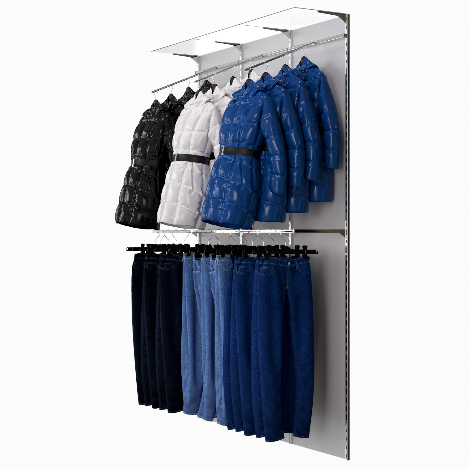 Heavyduty 6FT Lange Metall Kleidung Hängen Schiene Home Shop Rolling Garment Display Stand Rack P 47312086 Cat 4962