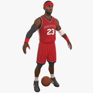 Free 3d Models Basketball Player