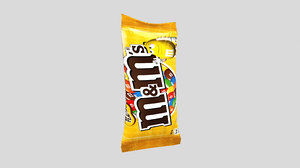 3D candy m ms mnms model