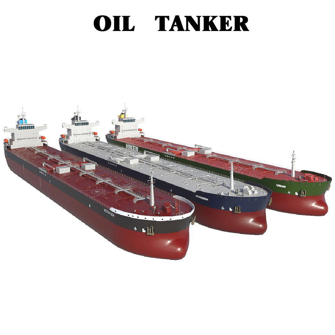 3D tanker oil panamax color - TurboSquid 1508114