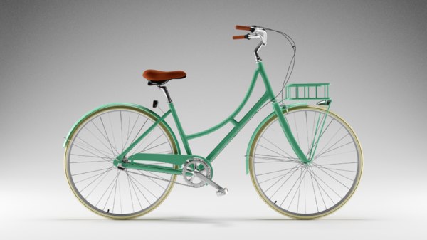 vintage bike green