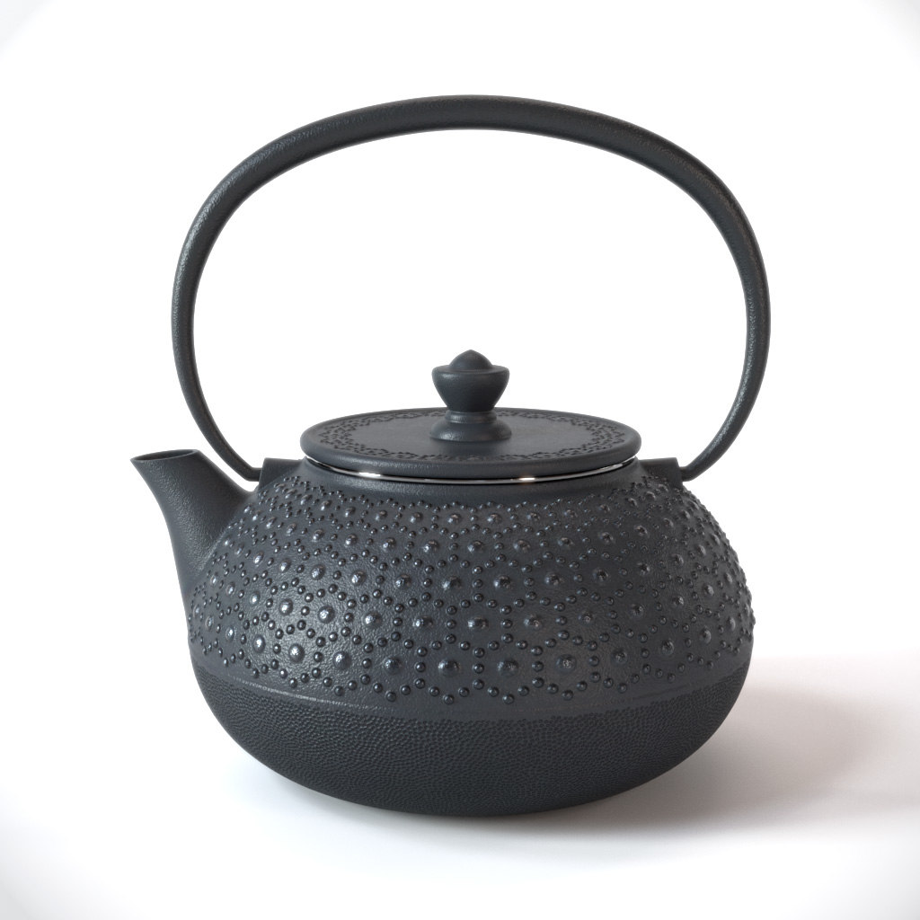 Traditional japanese teapot 3D model TurboSquid 1514971