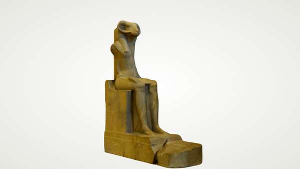 Статуя амона. 3д модель Египетская статуя. Статуя с членом в Египте. 3d Print Egypt.