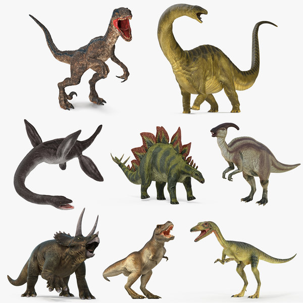 Modele 3d De Dinosaurs Rigged Collection 3 For Cinema 4d Turbosquid 1515178