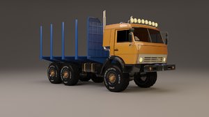 3D kamaz truck