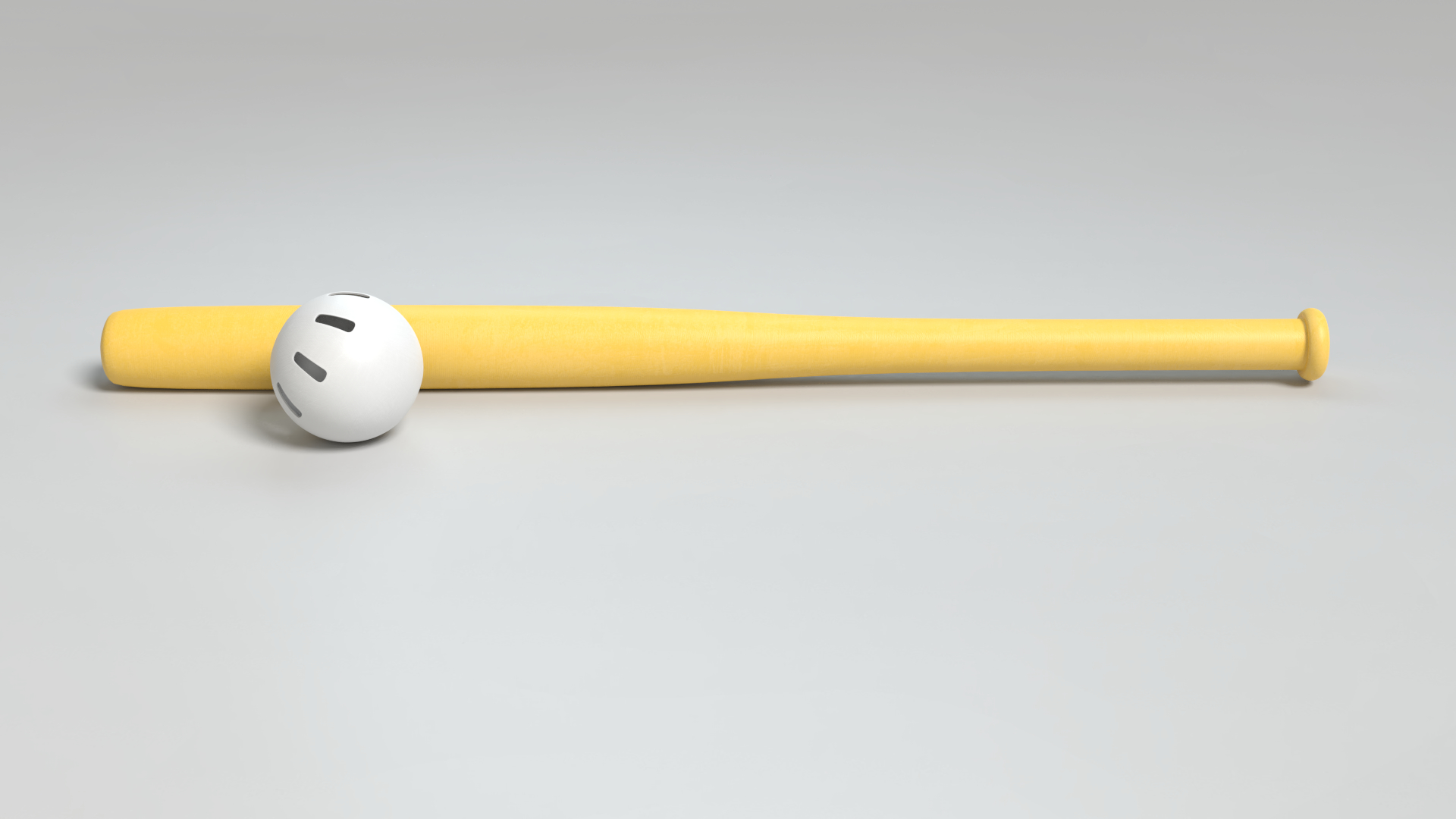 Wiffle ball bat 3D model TurboSquid 1515461