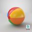 real beach ball 3D model