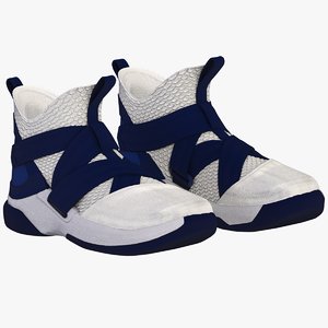 3D model nike lebron soldier xii