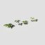 3D pbr meadow plant pack model