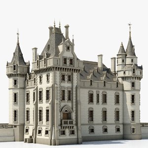ancient mansion model