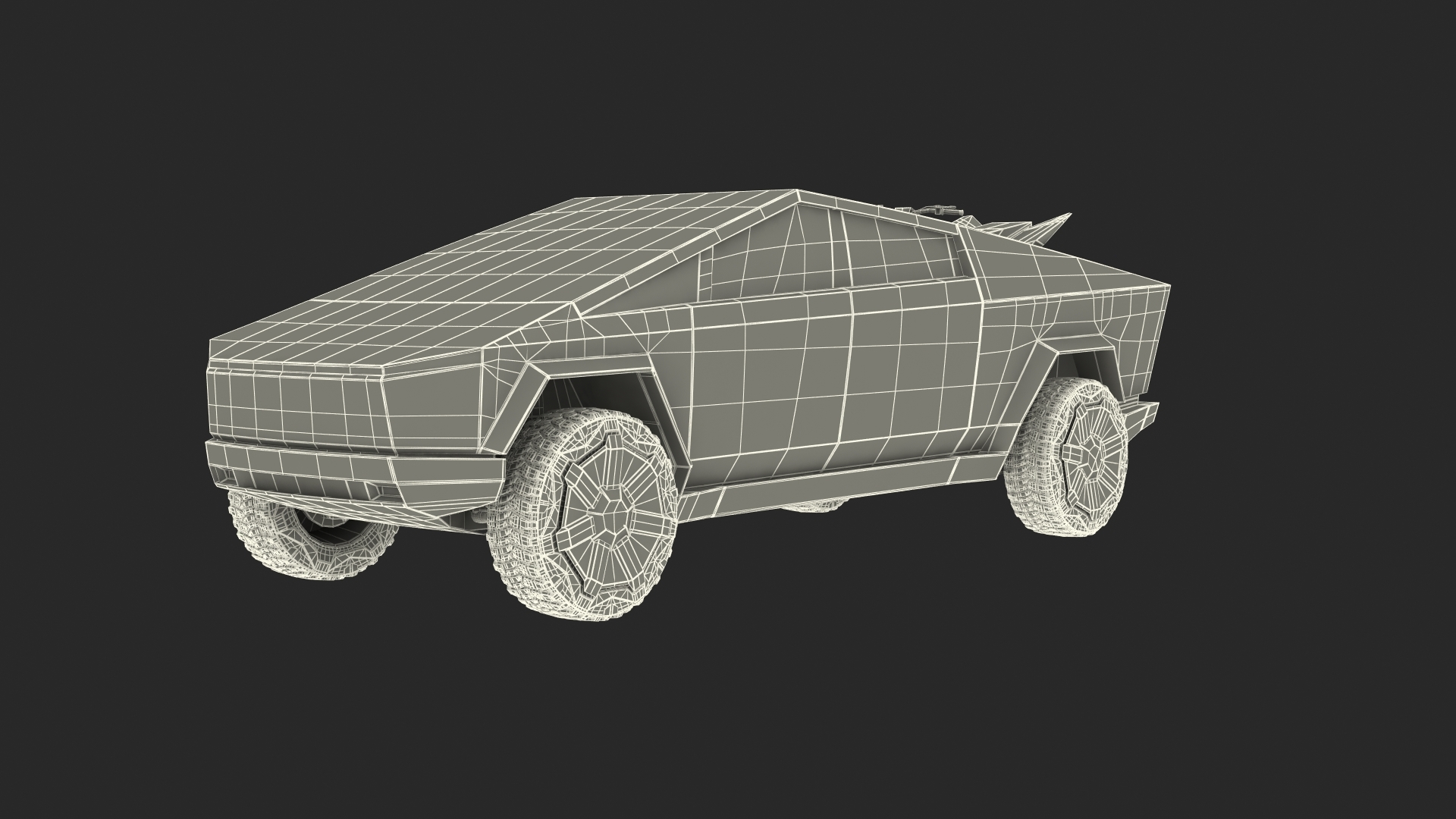 3D tesla cybertruck cyberquad atv - TurboSquid 1516025