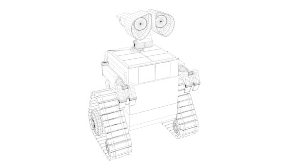 Wall E 3d Model Turbosquid