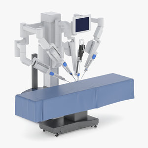 robot surgical 3D model