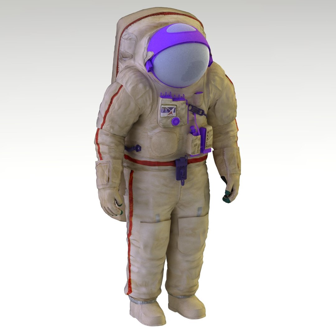 Spaceman astronaut model - TurboSquid 1516443