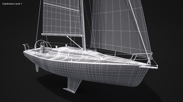 Sailboat boat sail 3D - TurboSquid 1516548