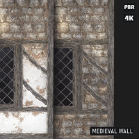 PBR Medieval Wall textures