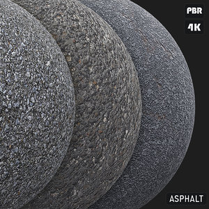 PBR Asphalt textures