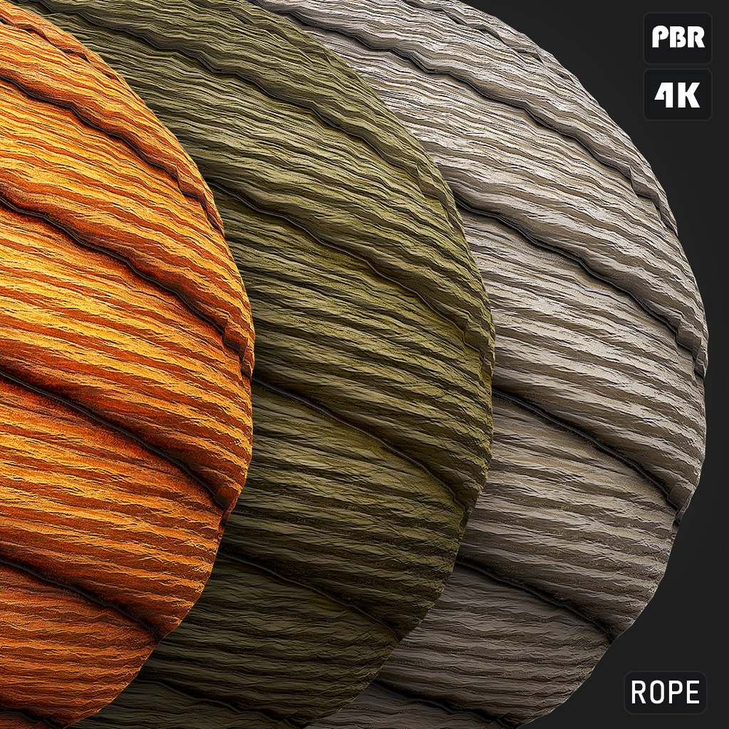 Texture JPEG PBR Textures Rope