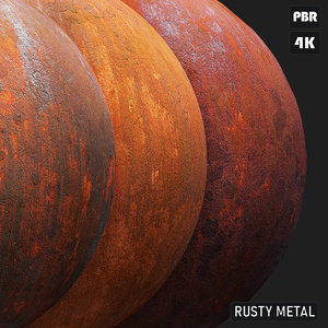 PBR Rusty Metal textures