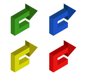 isometric arrow