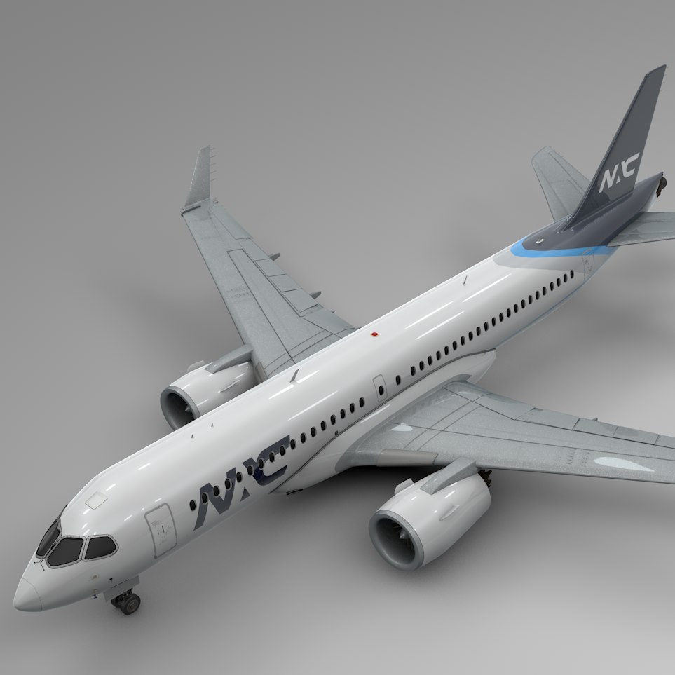 3D nac airbus a220-300 l603 - TurboSquid 1516844