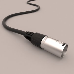3D microphone cable
