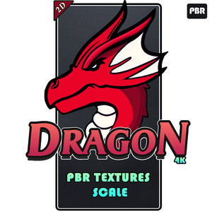DRAGON PBR textures Scale